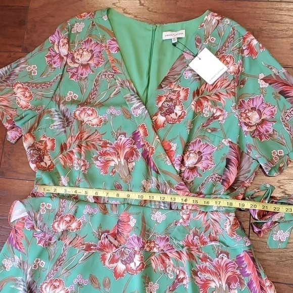 NWT Gibson Latimee floral plus size boho dress - Picture 5 of 9